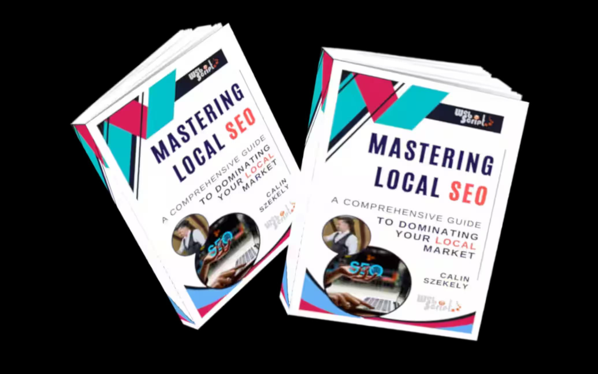 Mastering Local SEO guide paperback book