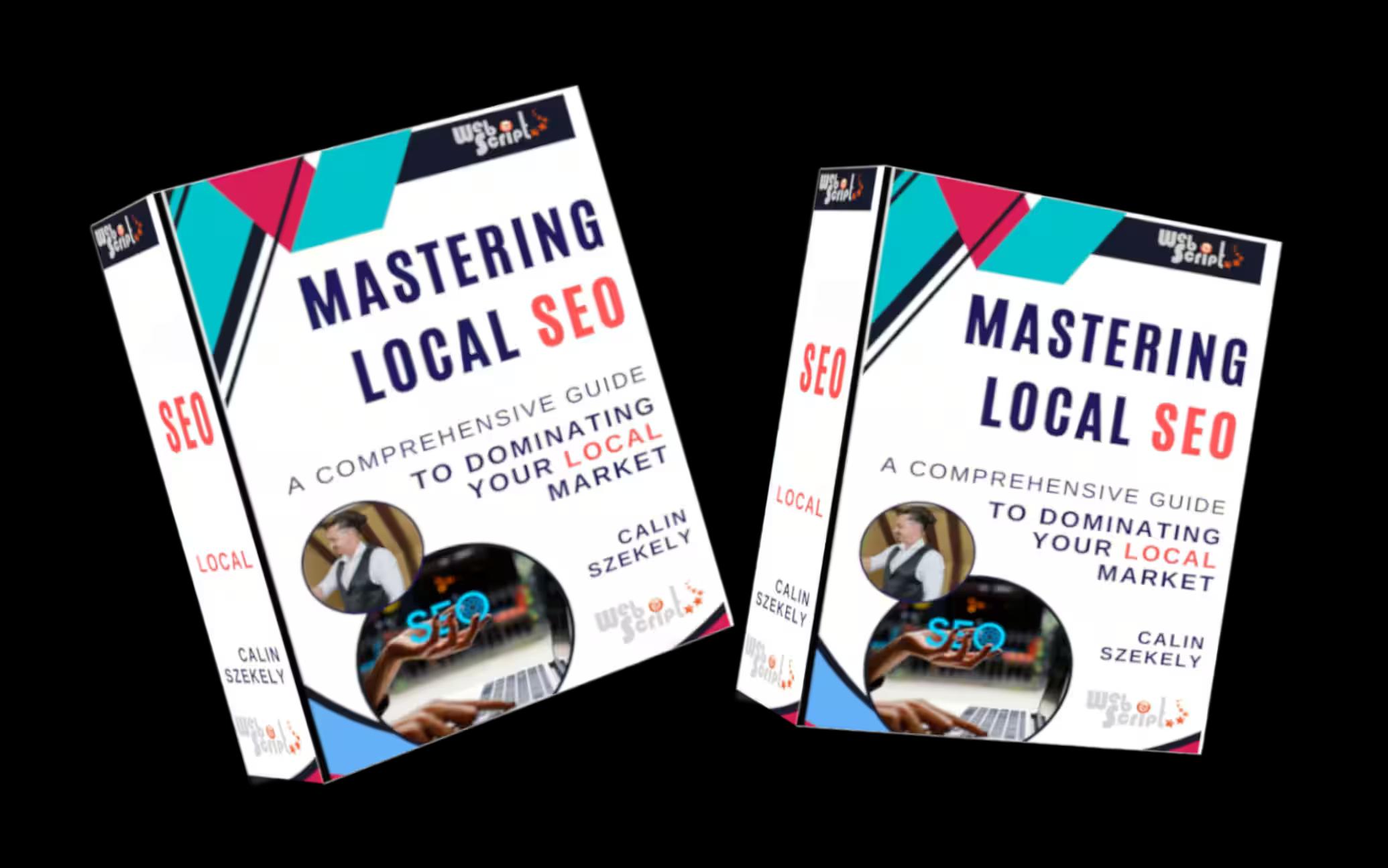 Mastering Local SEO guide hardcover book